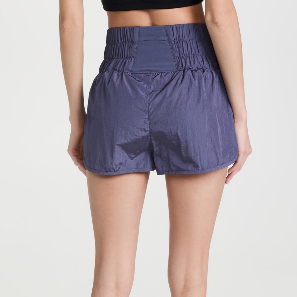 Free People Movement Way Home Deep Sea Shorts - Picture 2 of 5